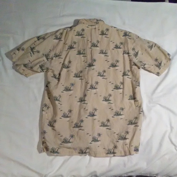 Bugle Boy Original men's short sleeve button up LG - Picture 2 of 4